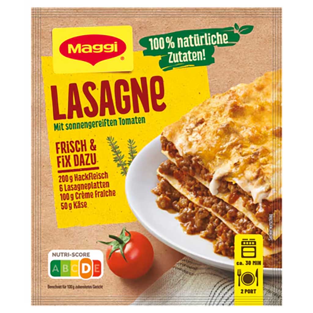 Werbung, Essen, Pasta, Plakat, Lasagne