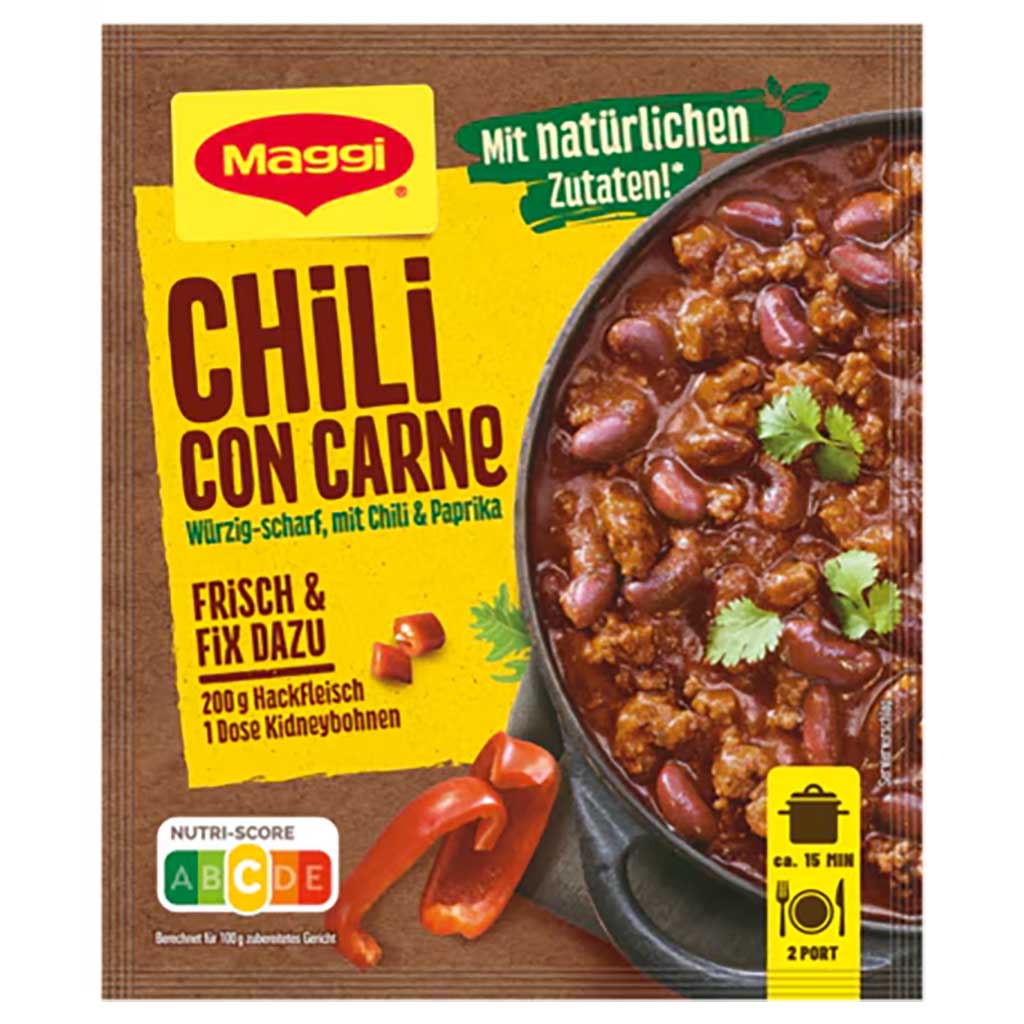 MAGGI Fix Für Chili Con Carne 33g MHD 29.09.26