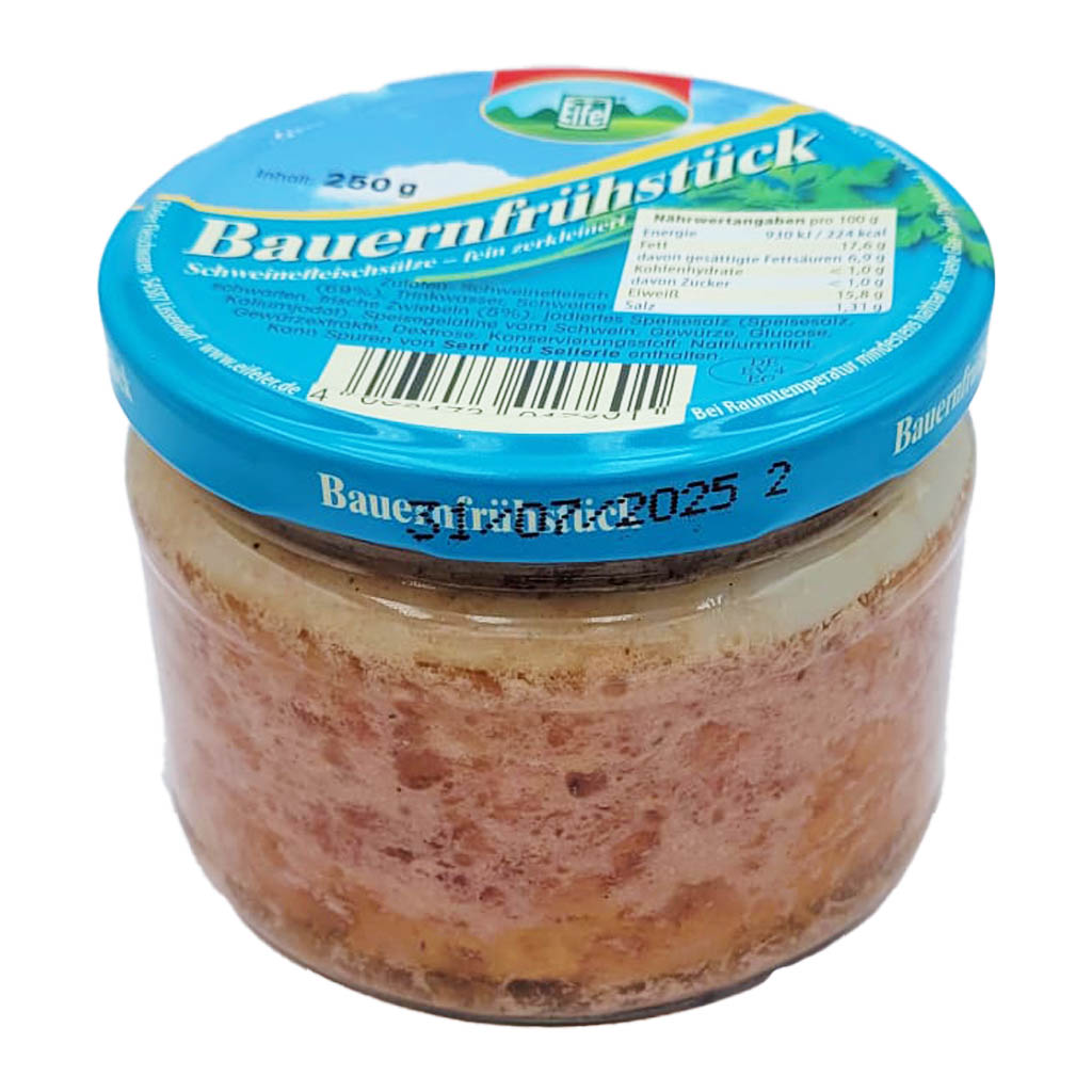 Gutes aus der Eifel Bauernfrühstück 250g MHD 27.01.28
