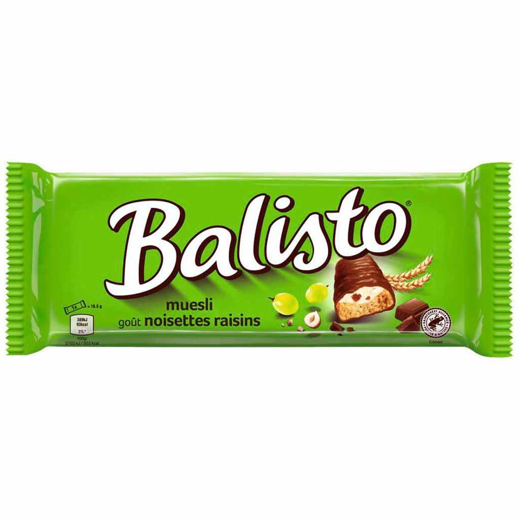 Balisto Müsli Riegel á 8x 18,5g 148g MHD 10.05.26