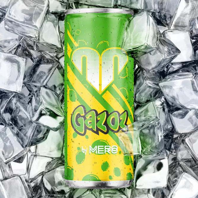 24x Gazoz by Mero DOSE 330ml   EAN  4260243041093