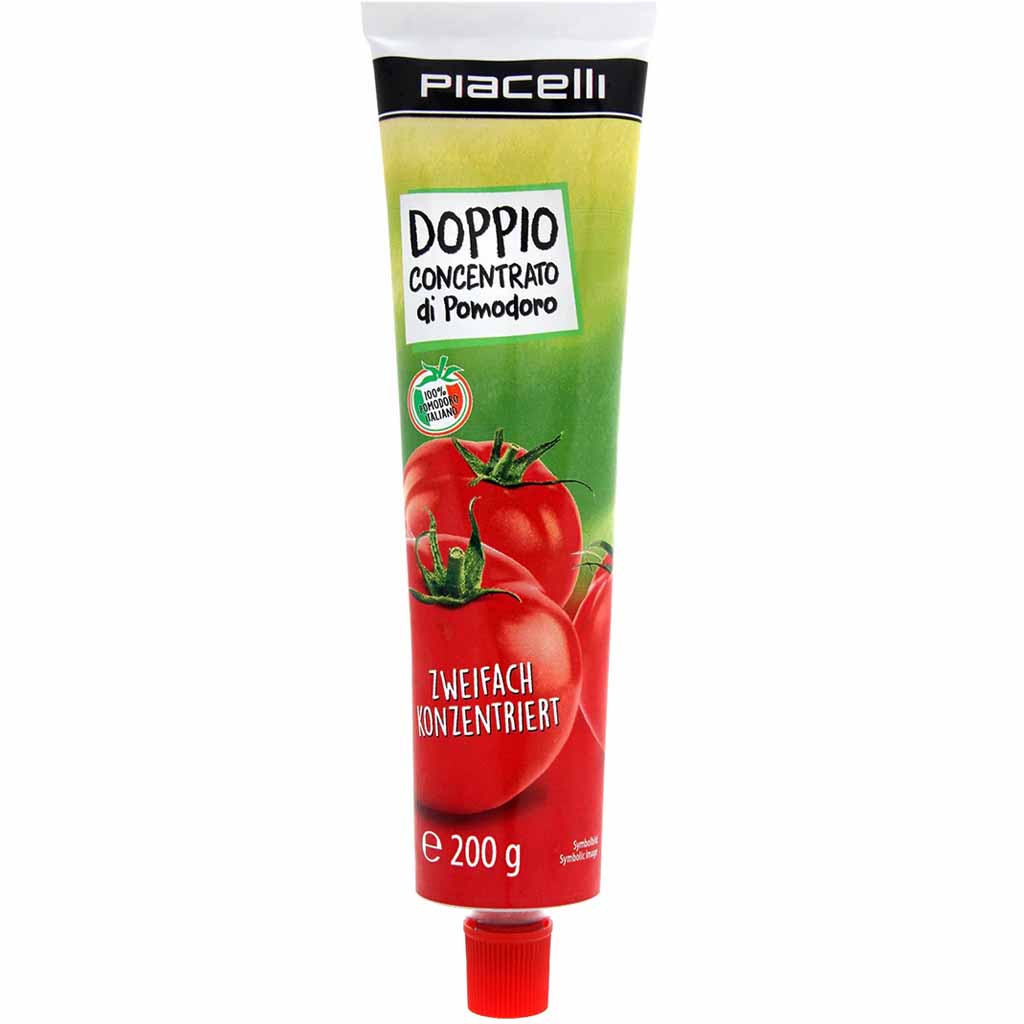 Piacelli Tomatenmark zweifach konzentriert 200g MHD 30.04.28