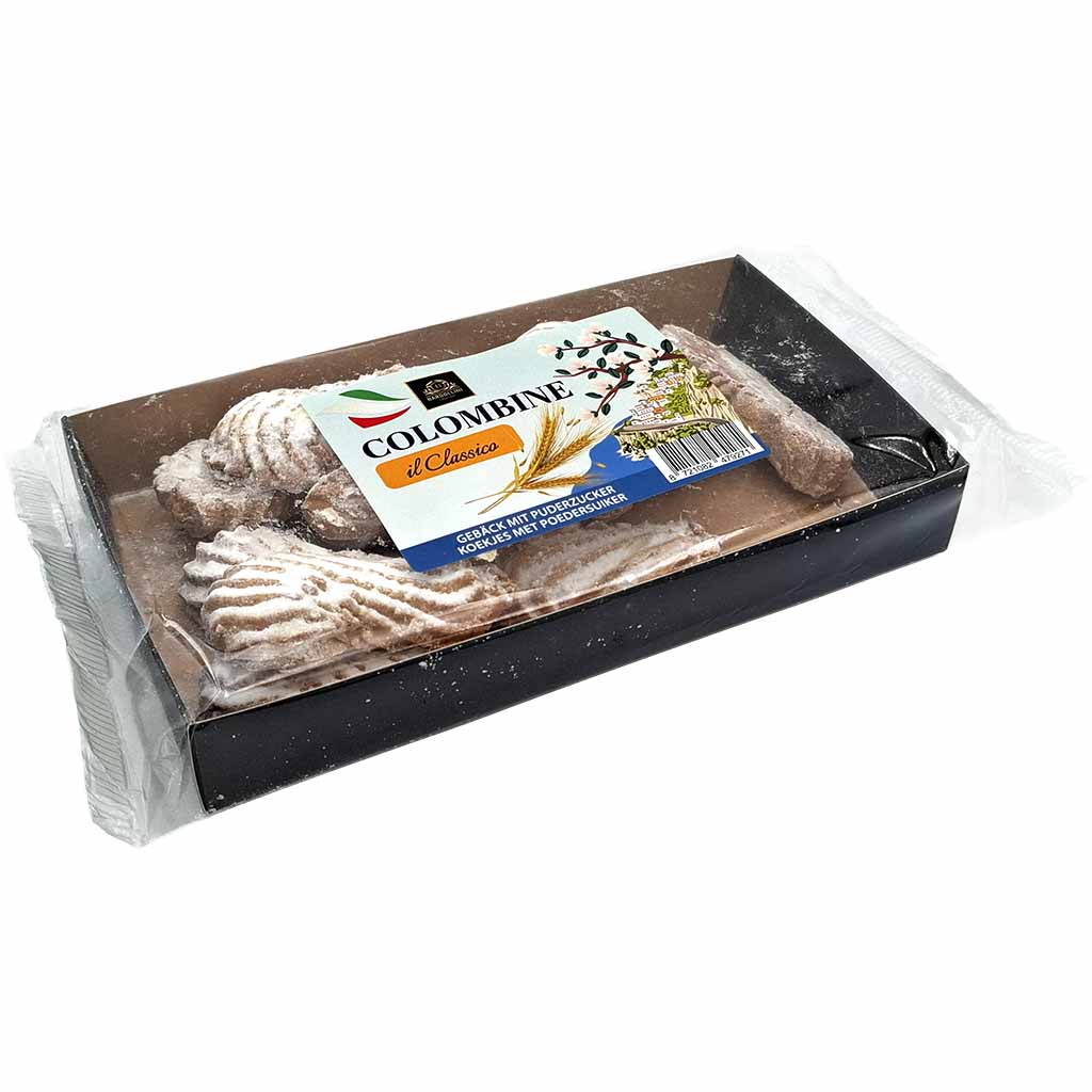 Bardollini Columbine il classico 170g - Gebäck mit Puderzucker,  8721082479271