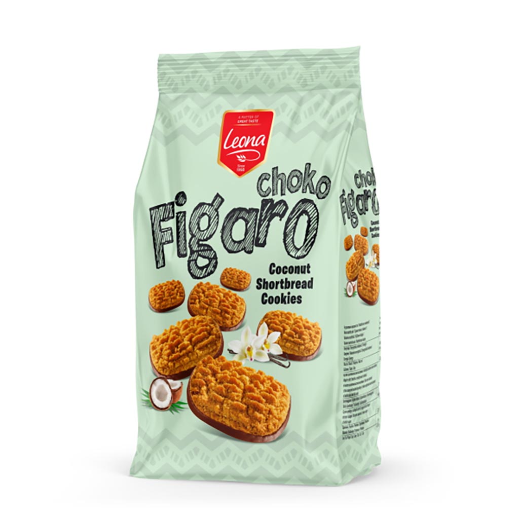 Kokosnuss, Shortbread, Cookies, Choco, Figaro