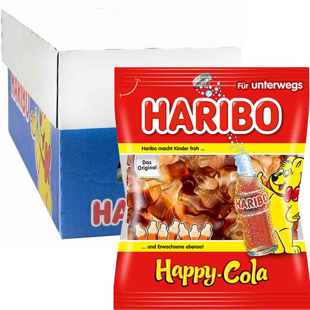 Haribo Happy Cola 30x100g=3kg MHD 30.11.26