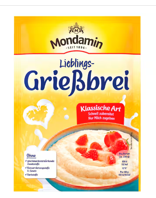Griessbrei-Monamin