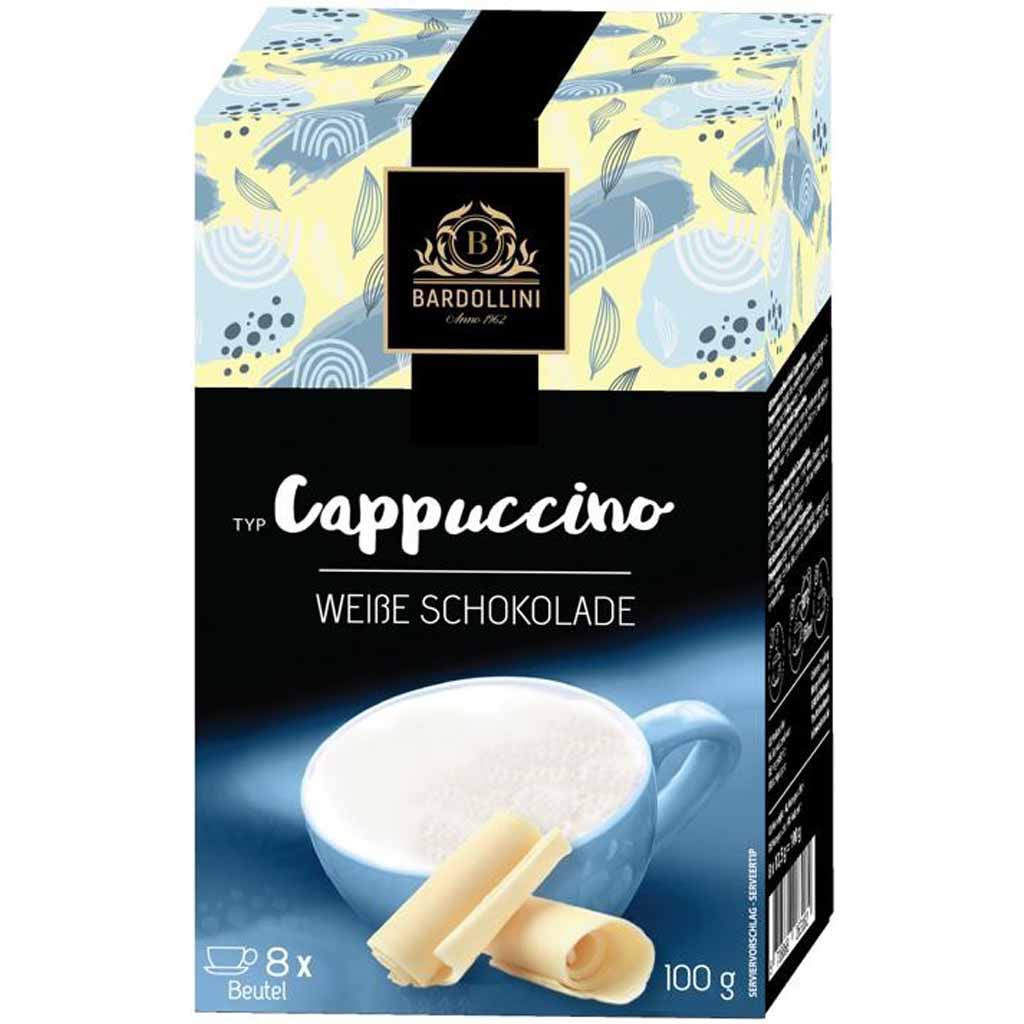 Bardollini Cappuccino weiße Schokolade 8er 100g MHD 10.05.27