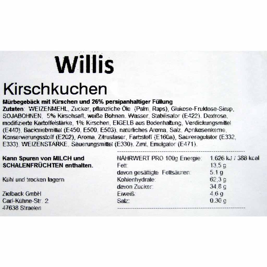 Willis Kirschkuchen
