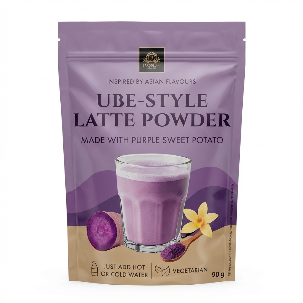 Latte-Pulver, lila Süßkartoffel, Getränke-Mischung, vegetarisch, 90 g