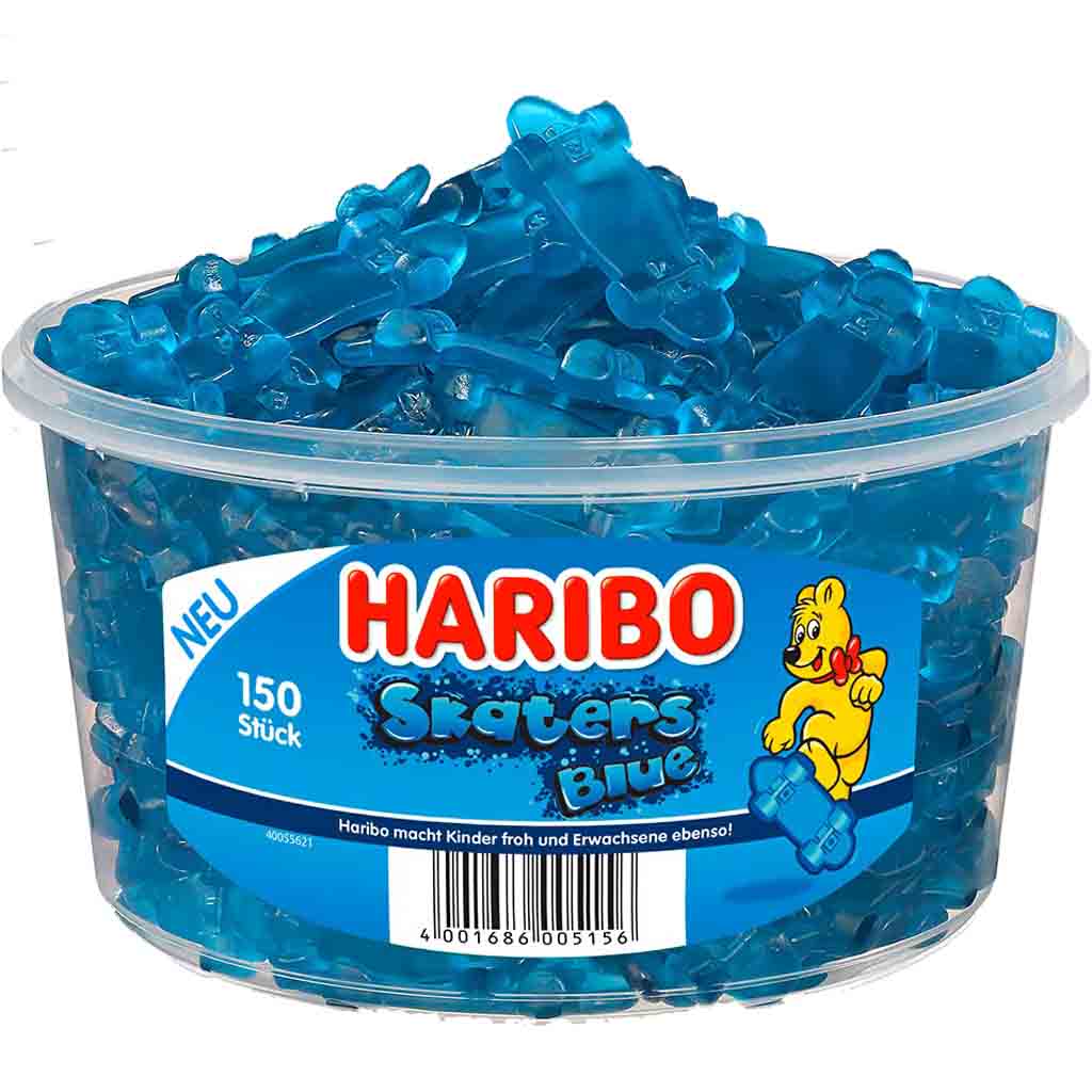 Haribo Skaters Blue 150er 1200g MHD 30.05.26
