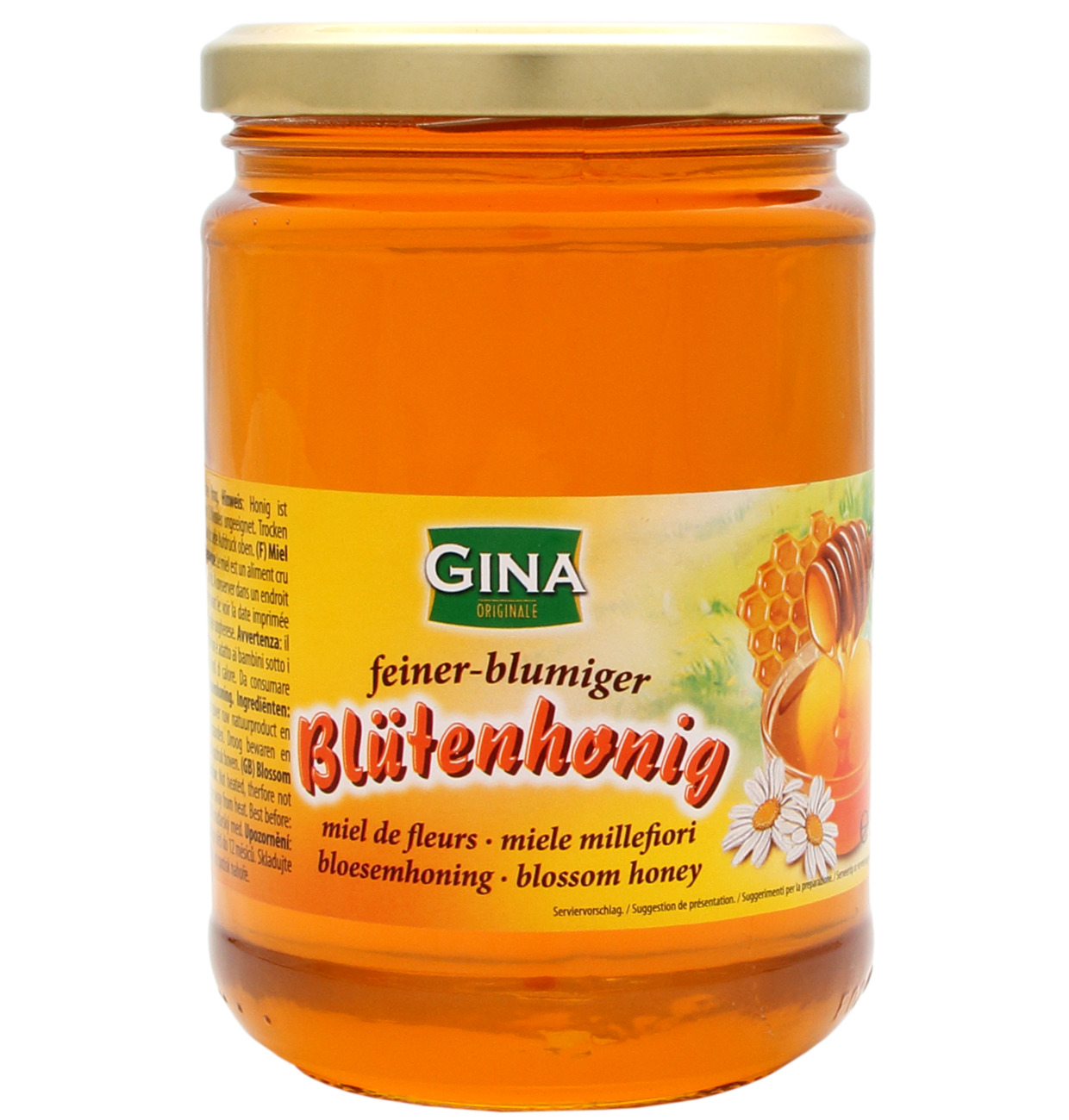 Gina Blütenhonig 500g Glas MHD 21.11.27