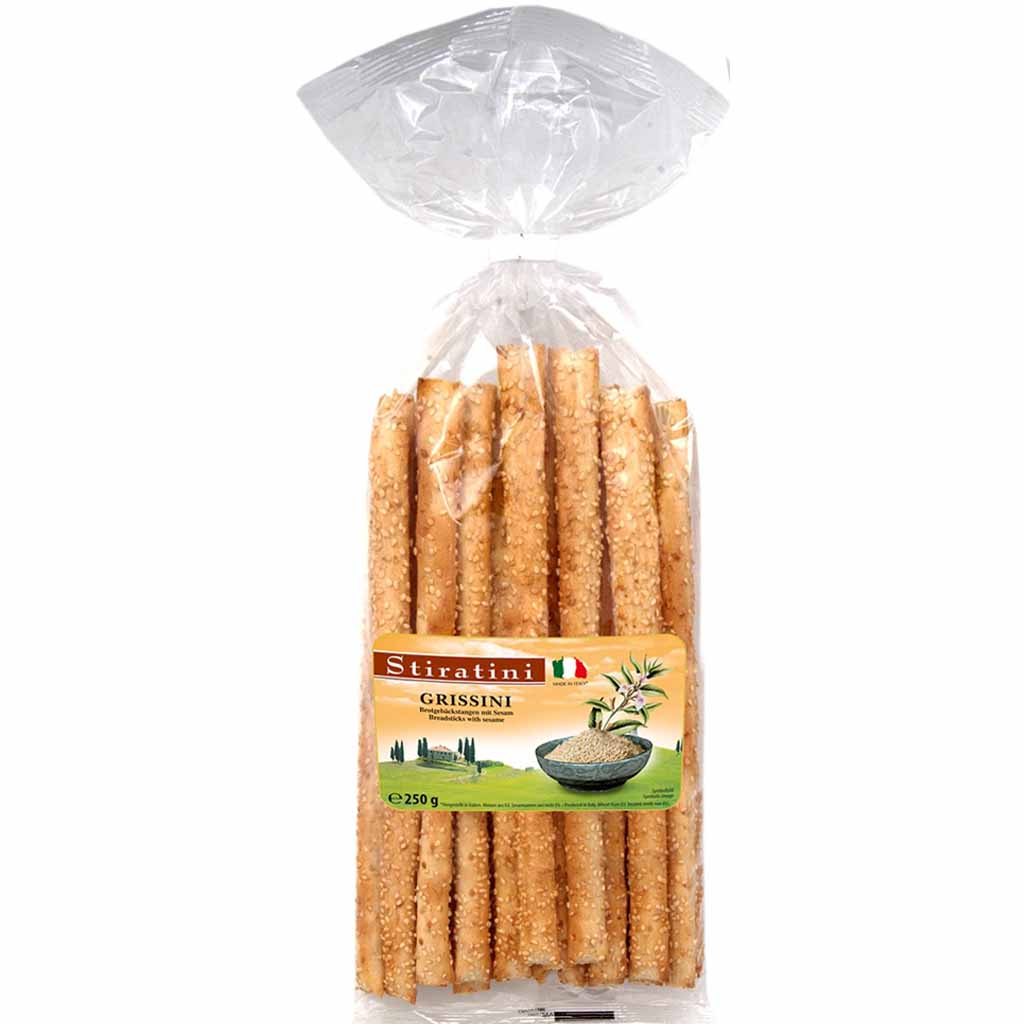 Stiratini Grissini mit Sesam 250g MHD 19.06.26