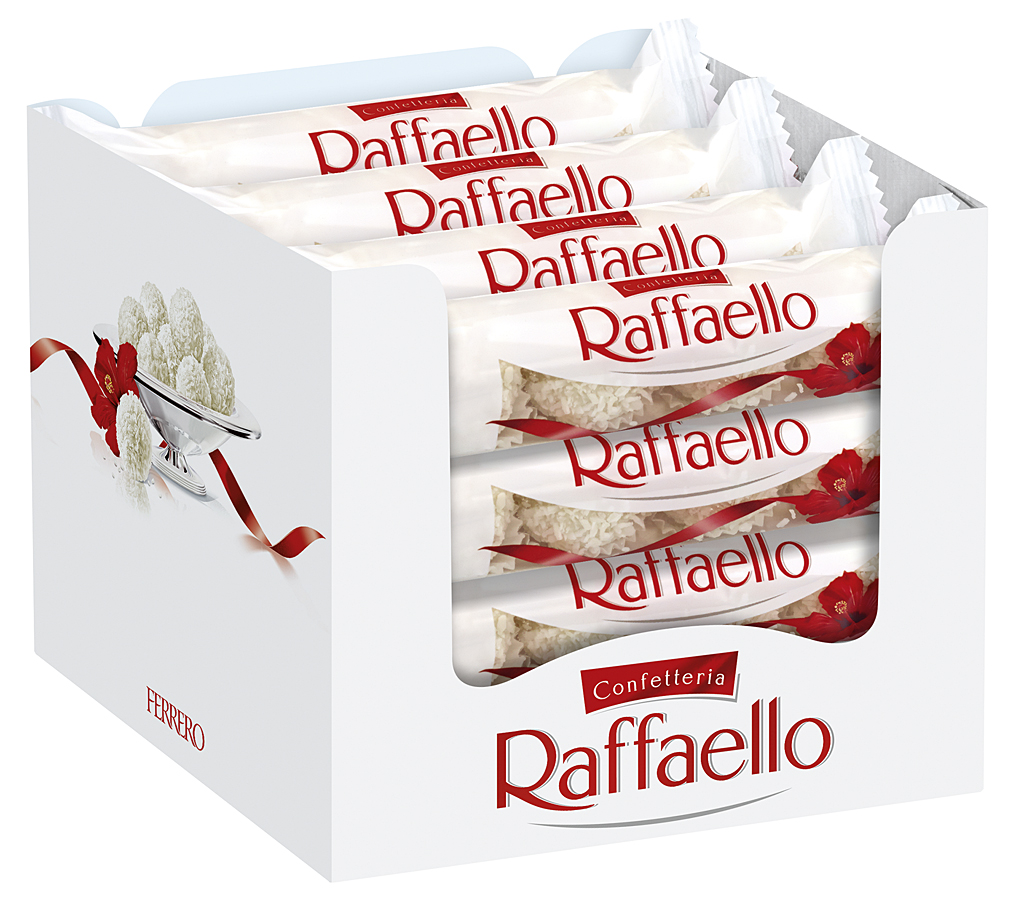 Ferrero Confetteria Raffaello 16x4er=640g MHD 04.10.26