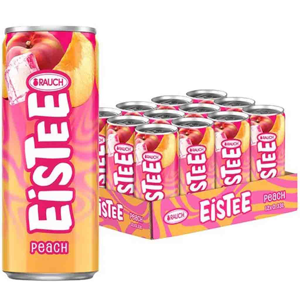 Rauch Eistee Peach DOSE 12x0,33L=3,96L MHD 27.11.27