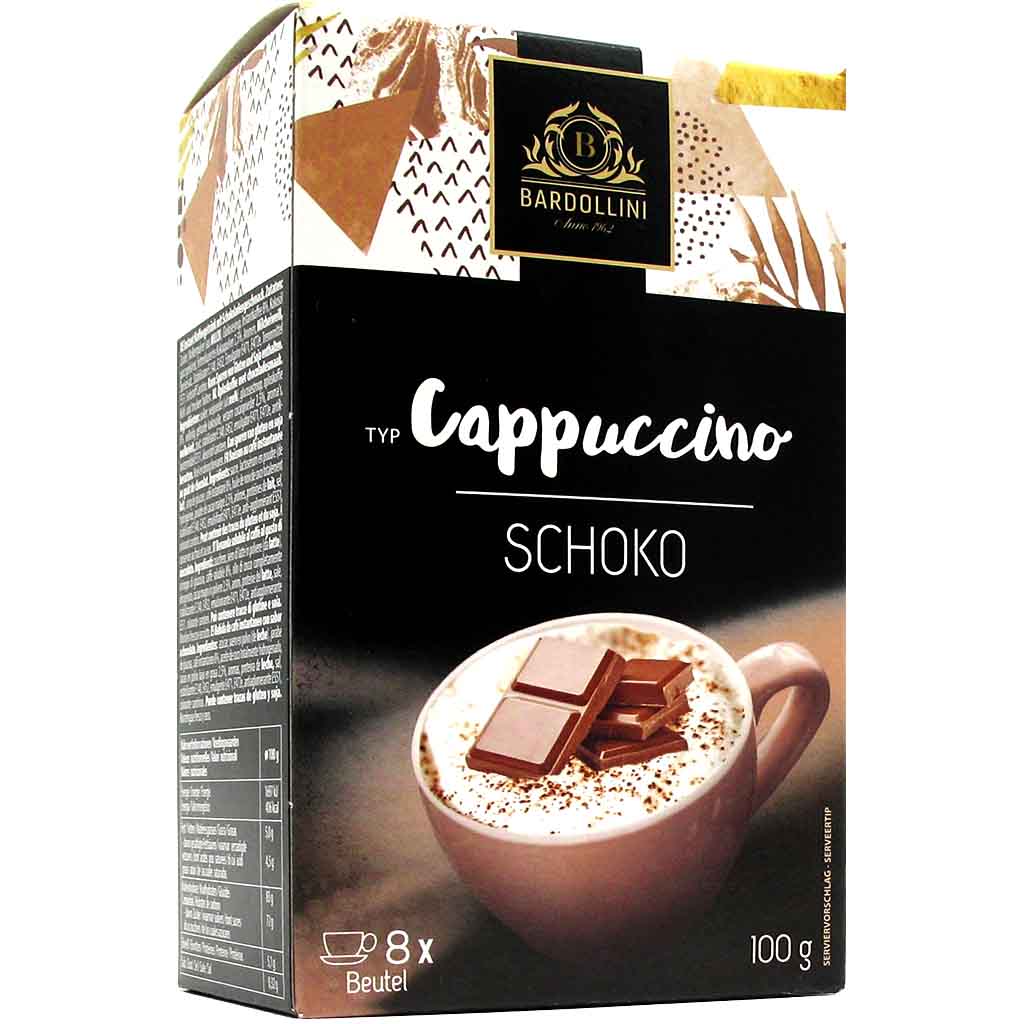 Bardollini Cappuccino Schoko 8er 100g MHD 24.07.27