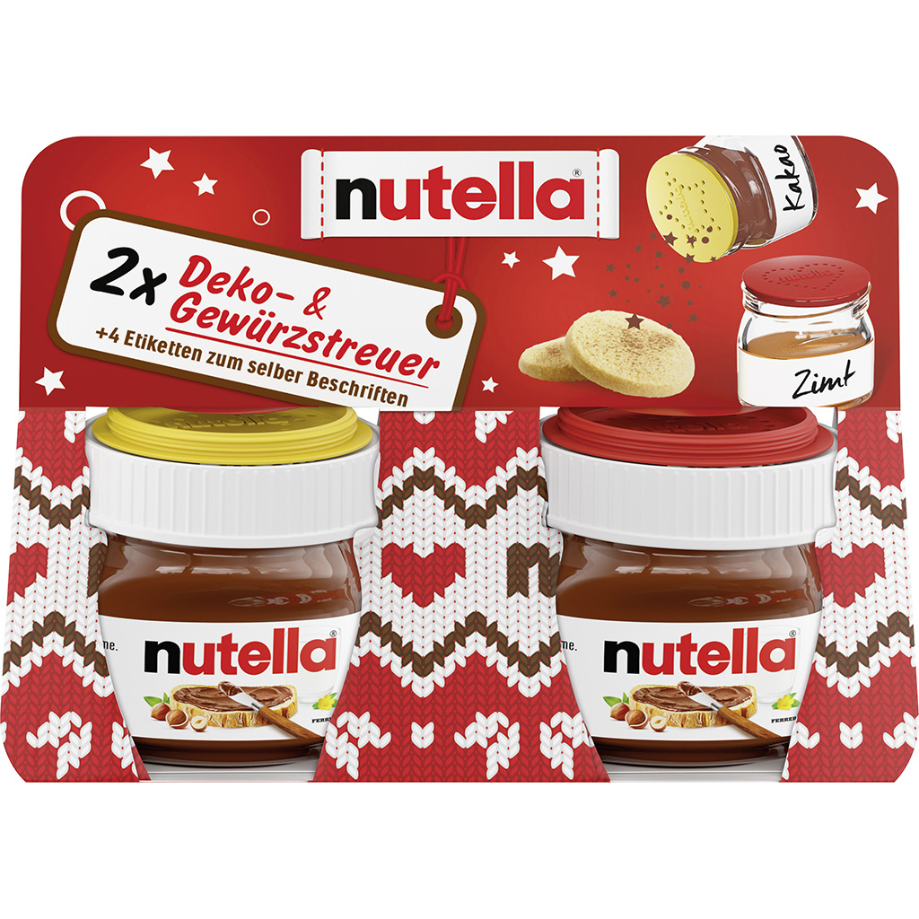 Nutella 2x30g Deko- & Gewürzstreuer, 8000500408841