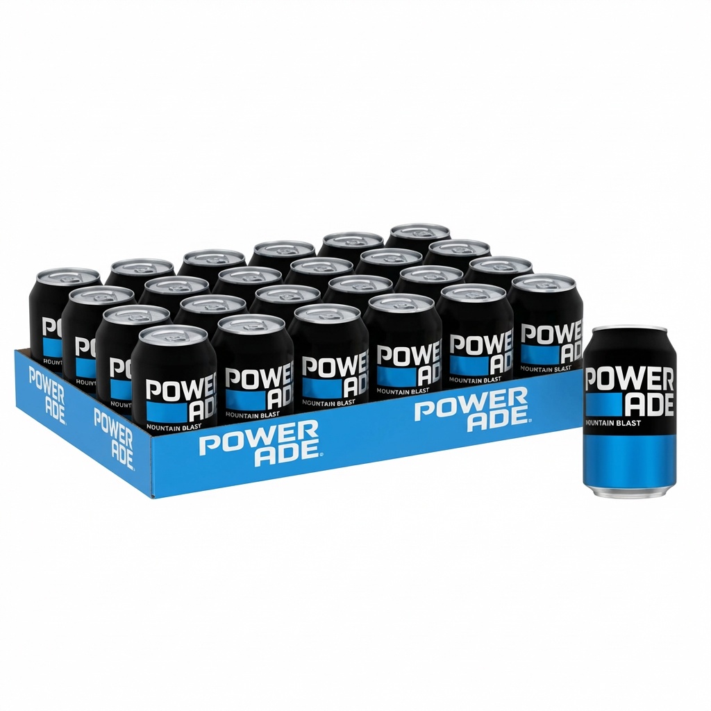 24x Powerade Mountain Blast DOSE á 330ml = 7,92L MHD 31.03.26