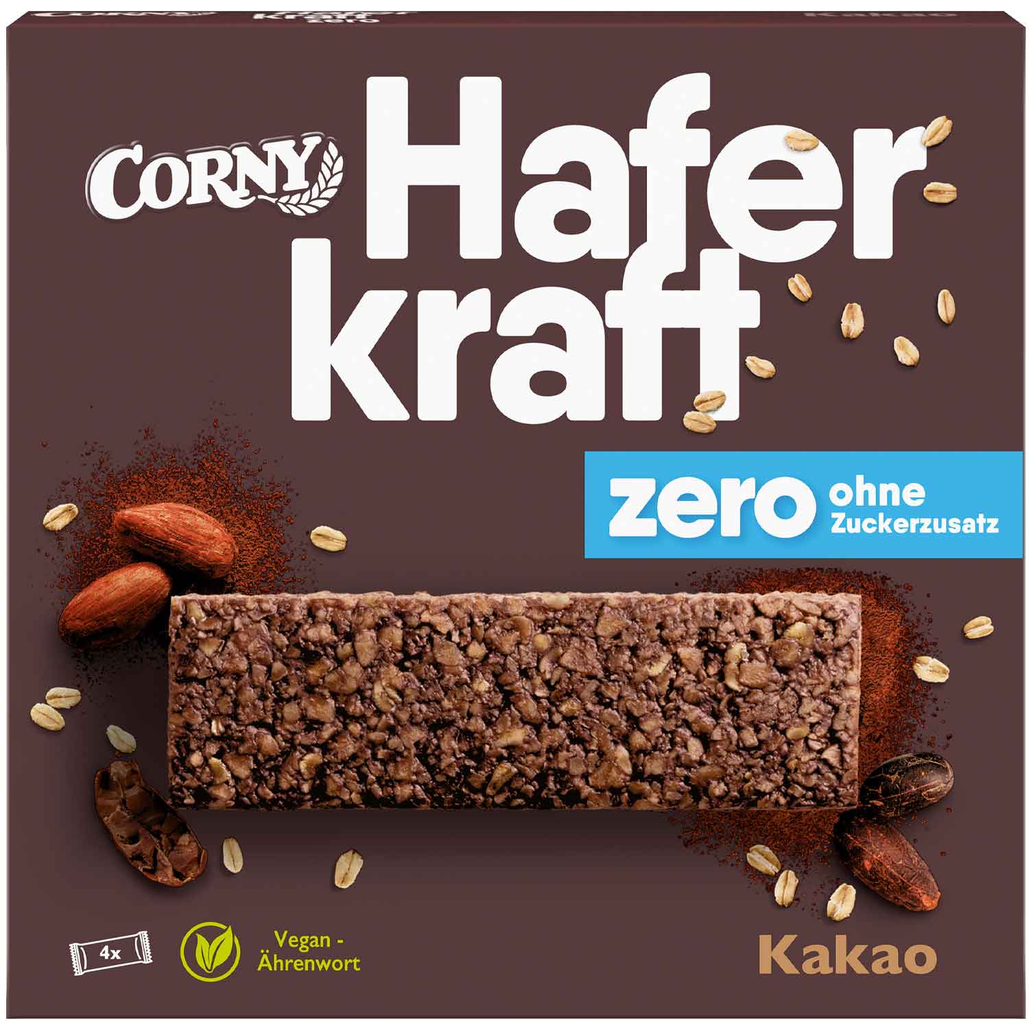 Corny Haferkraft Zero Kakao 4x35g MHD 10.06.26