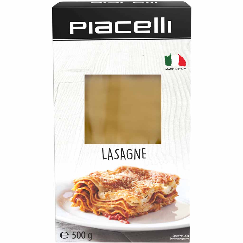 Piacelli Lasagne Blätter 500g MHD 12.12.27