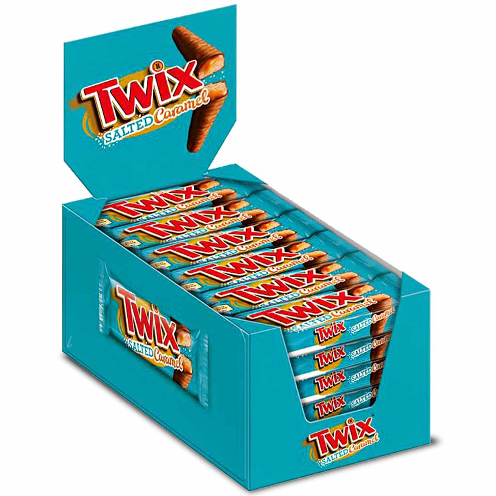 Twix Salted Caramel 30x46g=1380g MHD 03.05.26