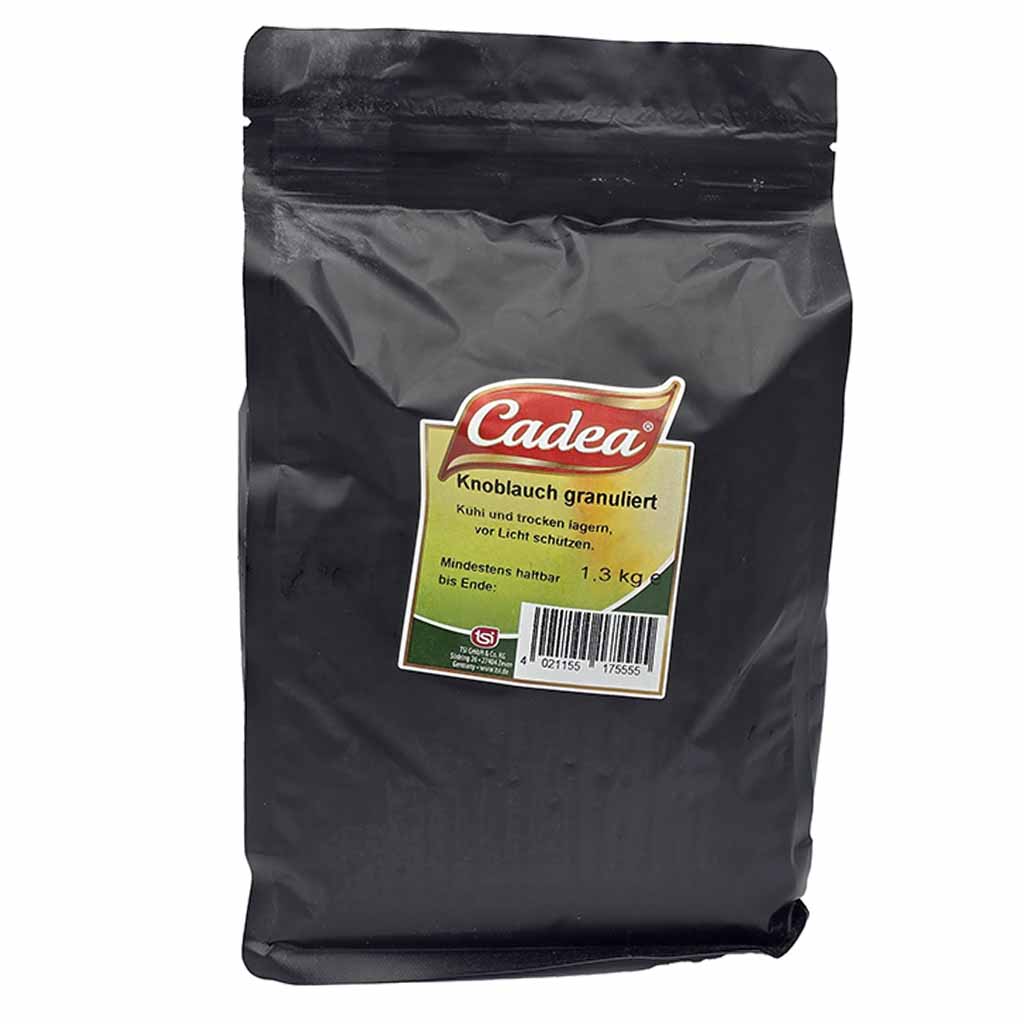 Knoblauch, Granuliert, Gewicht 1.3 kg, Gewürz, Paket