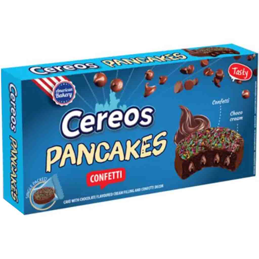 American Bakery Cereos Pancakes Confetti 3er 150g MHD 27.11.26