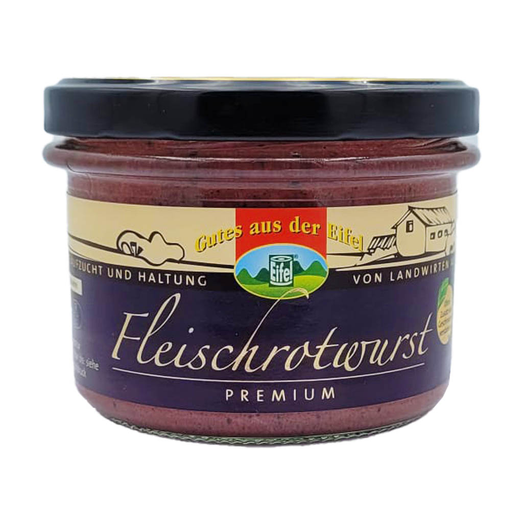 Gutes aus der Eifel Fleischrotwurst PREMIUM 200g MHD 19.05.28