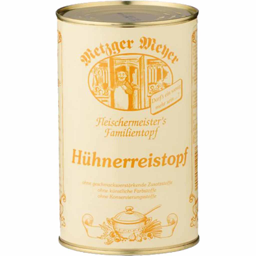 Metzger Meyer Hühnerreistopf 1160g MHD 17.09.29