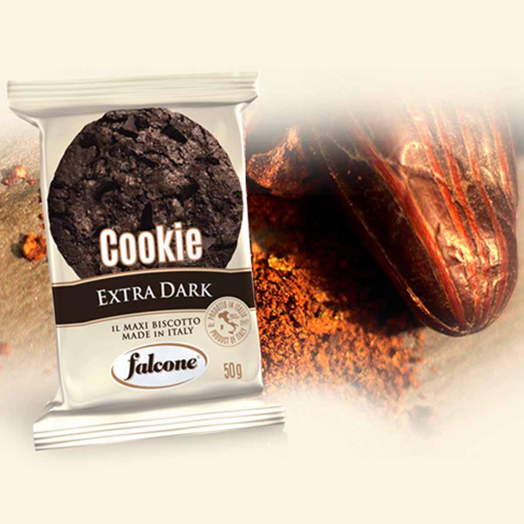 40x Falcone XXL-Cookies extra Dark 50g 2kg