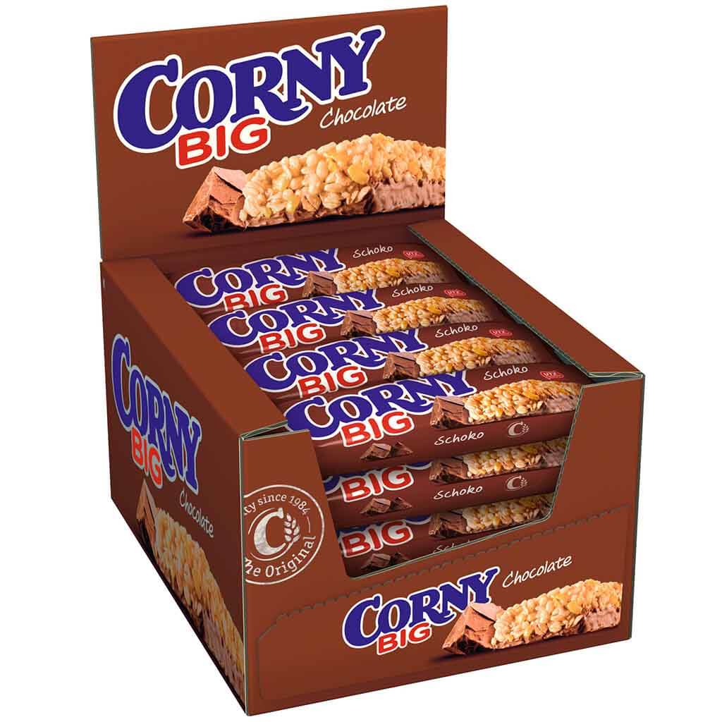 CORNY Big Schoko 24x50g=1200g MHD 01.01.27