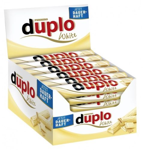 Ferrero Duplo White Schokoriegel 40x18,2g=728g MHD 06.05.26