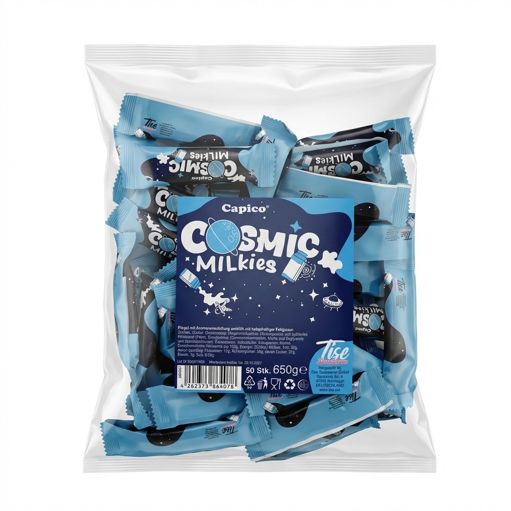 Kaugummi, Milky Way, Cosmic, Packung 50 Stk, Snacks