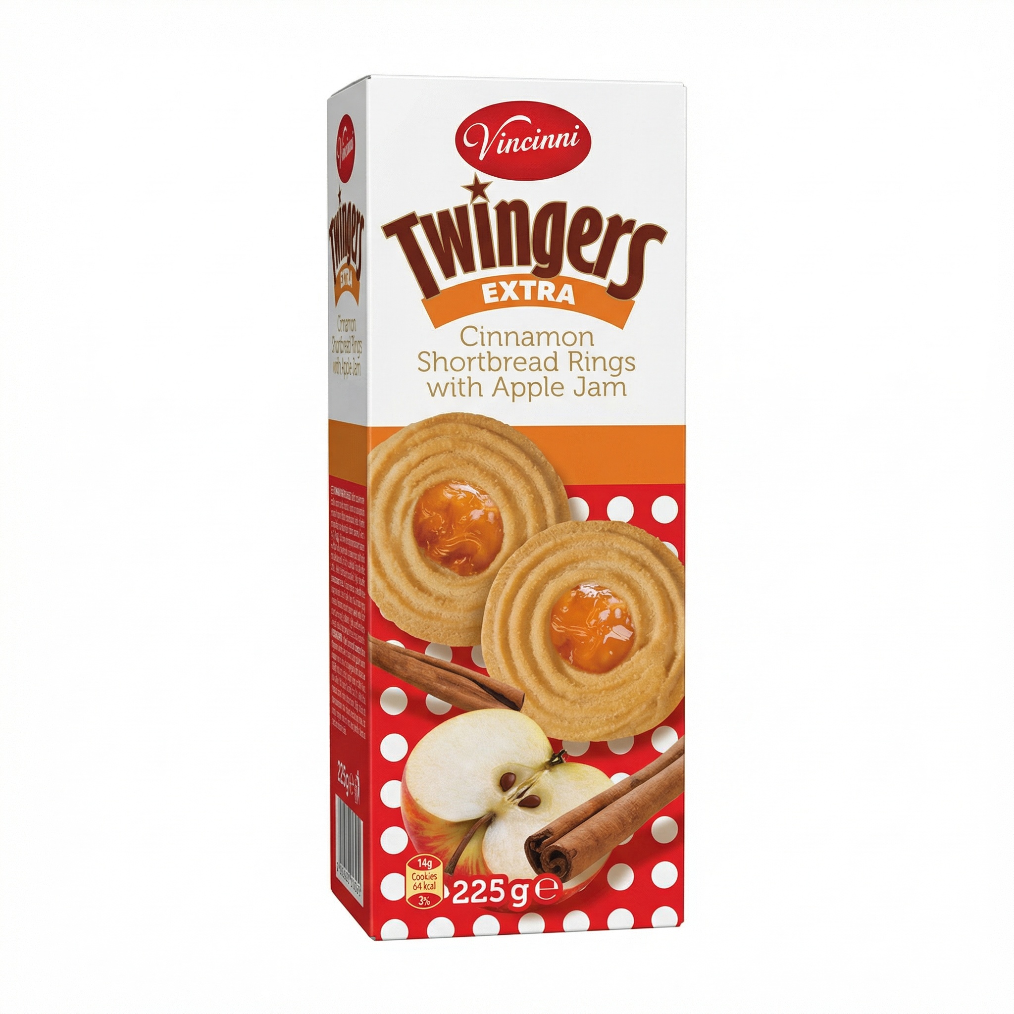 Twinster, Zimt, Shortbread, Kekse, Apfelconfit