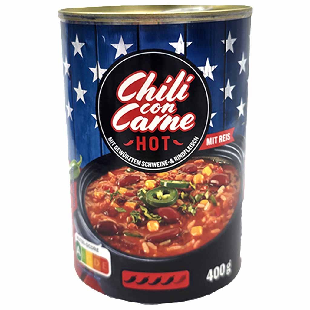 Buss Chili con Carne HOT 400g MHD 05.01.27
