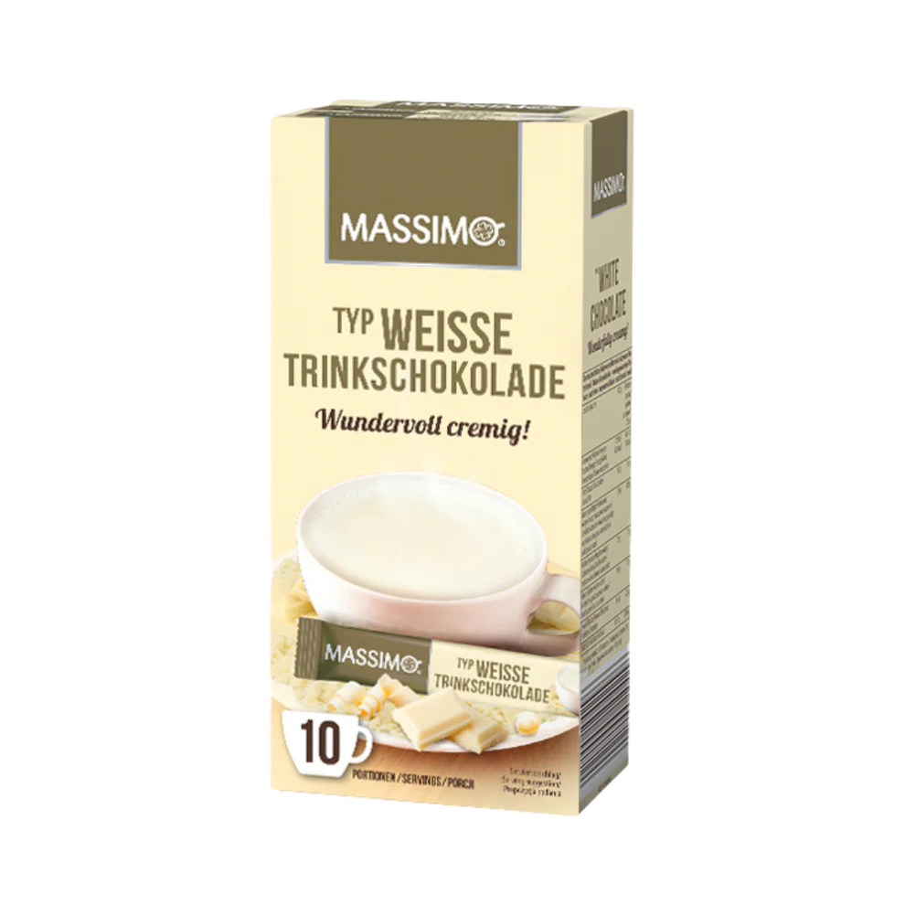 MASSIMO Weisse Trinkschokolade 10er 250g MHD 30.07.27