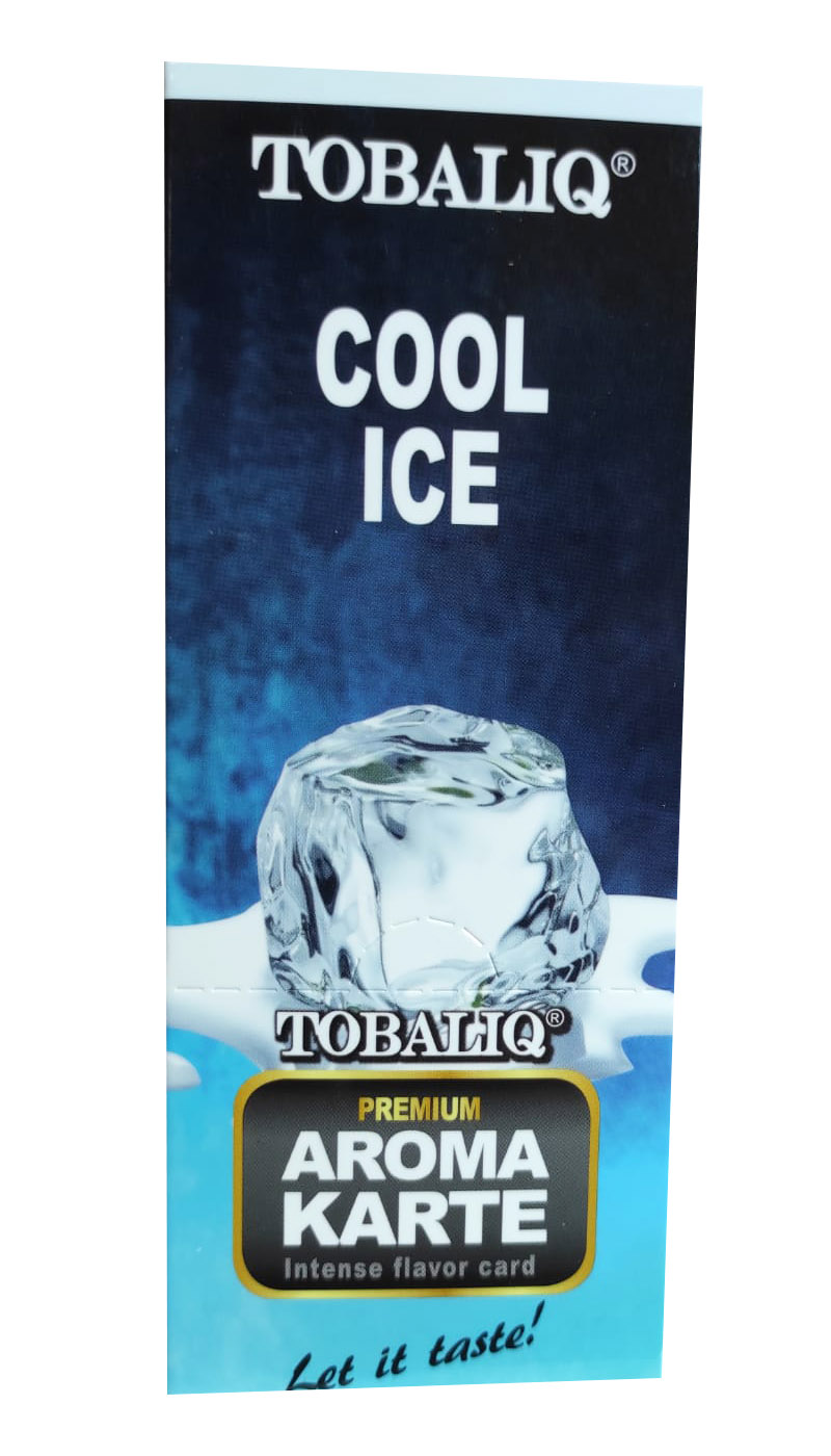 Aroma Karte Cool Ice für Zigaretten 25er Pack