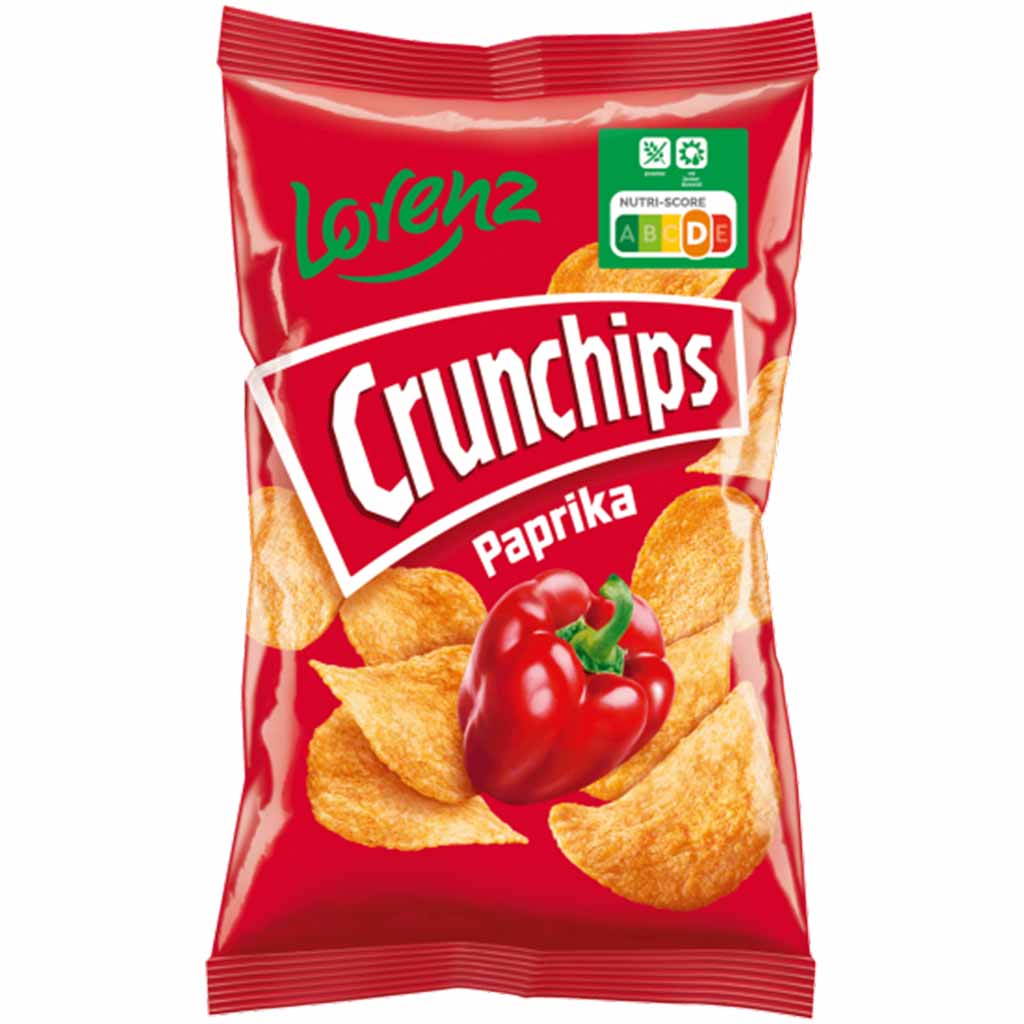 Lorenz Crunchips Paprika 150g MHD 10.09.26