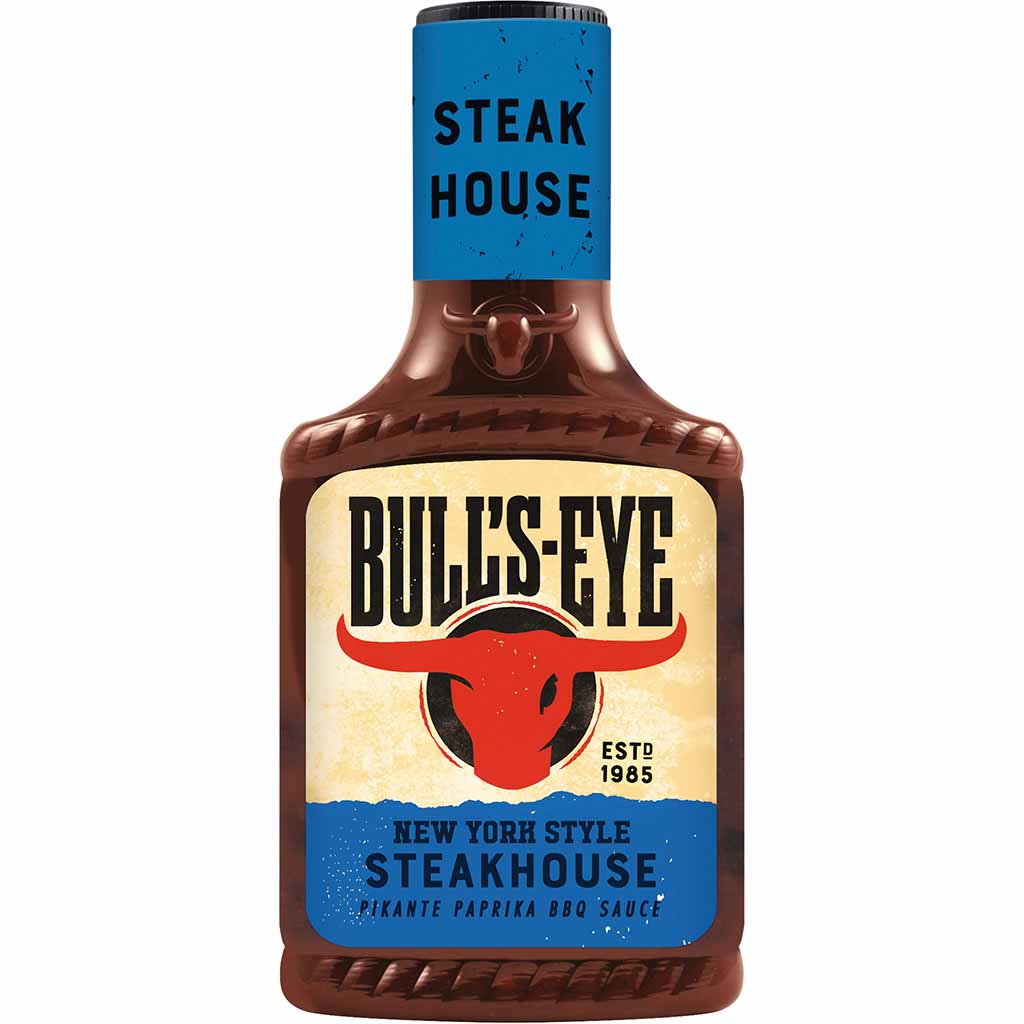 Bulls-Eye New York Style Steakhouse Pikante Paprika BBQ Sauce 300ml MHD 23.04.26