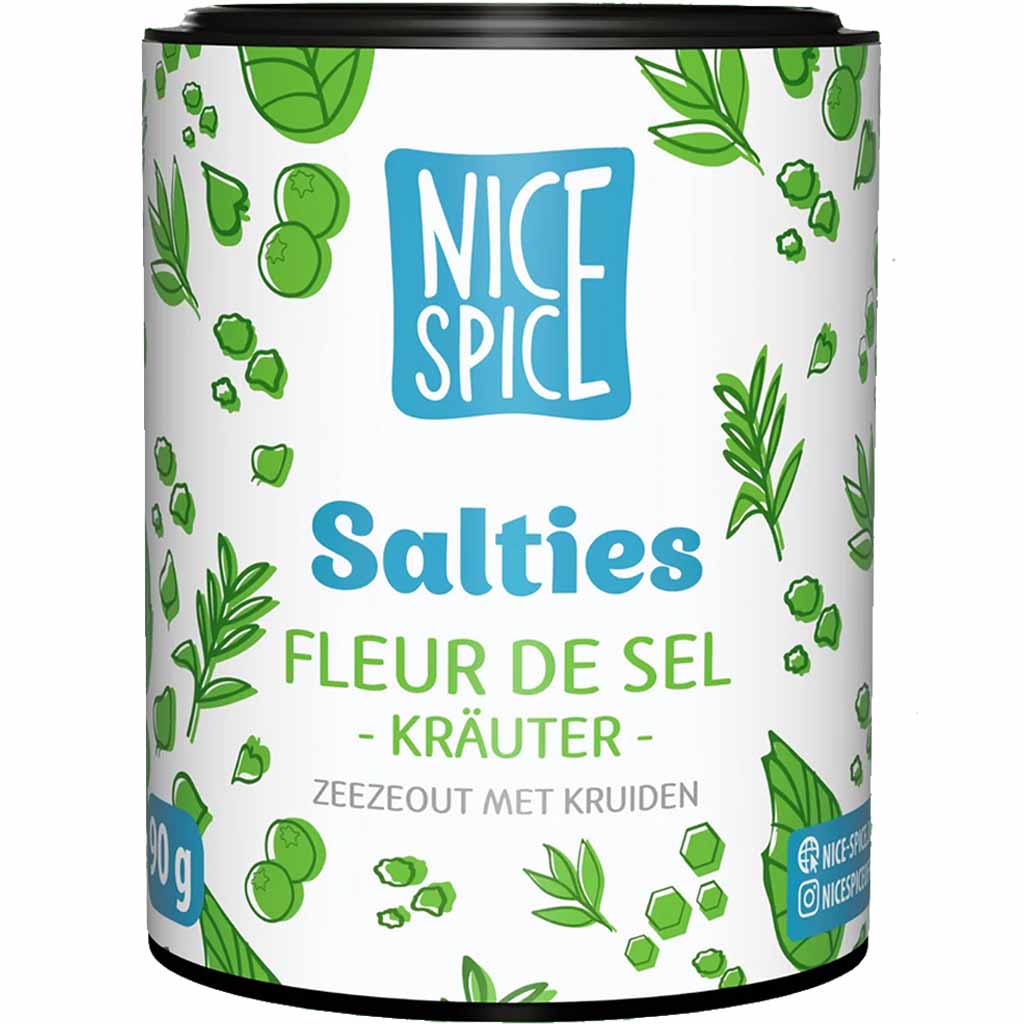 Nice Spice Salties Fleur de Sel Kräuter 90g MHD 30.11.26