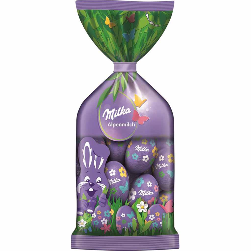 Milka Ostereier Alpenmilch 100g MHD 31.07.26