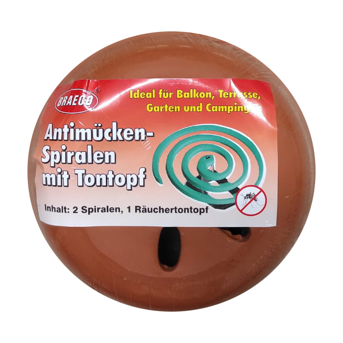 Braeco Anti-Mücken-Spirale Mücken Spirale Mückenabwehr 1 St.