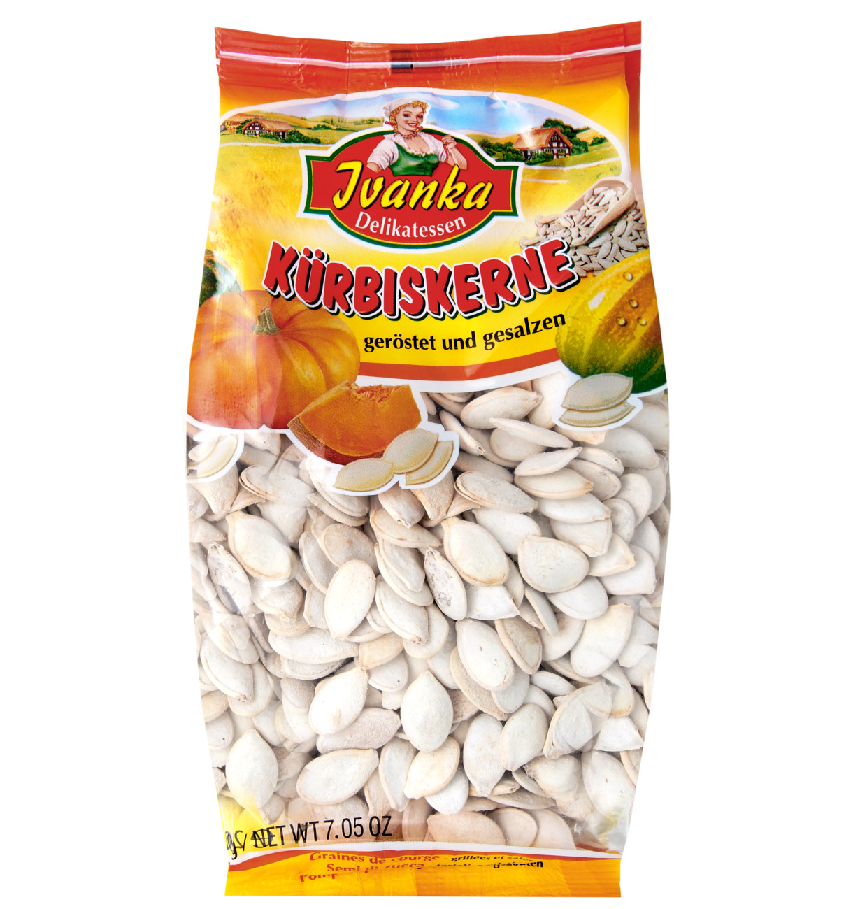 Ivanka Kürbiskerne - geröstet und gesalzen 200g MHD 31.01.27