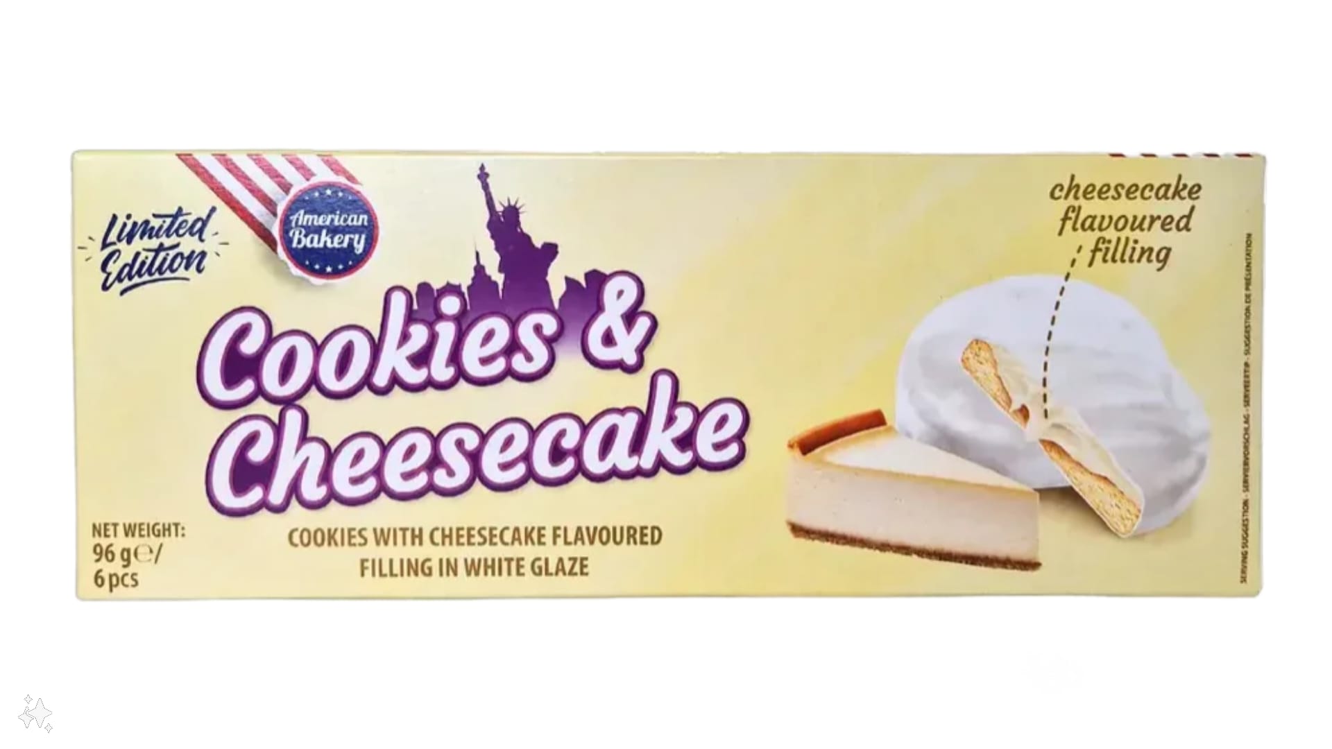 American Bakery Cookies & Cheesecake 96g MHD 12.01.27
