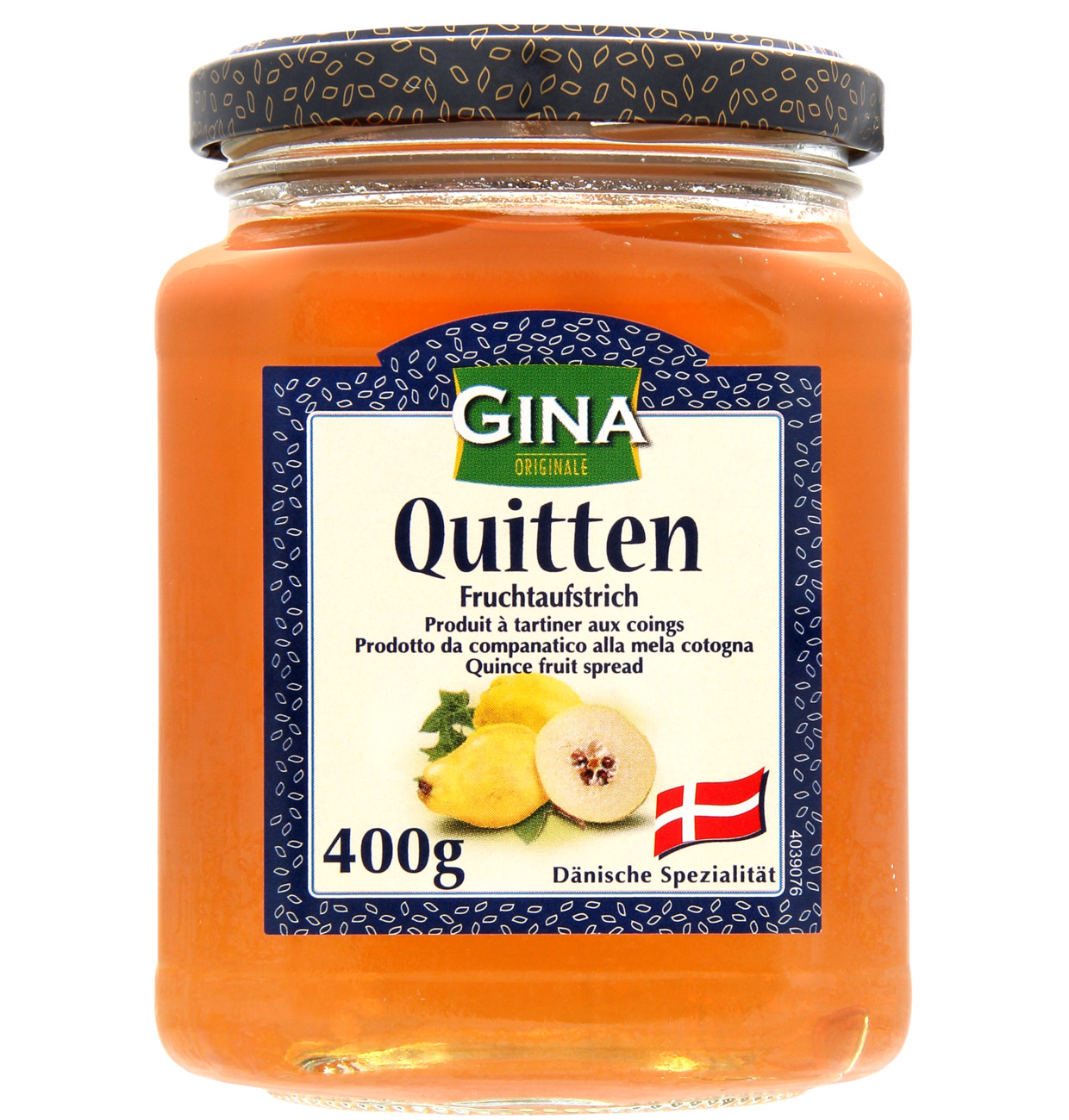 Gina Fruchtaufstrich Quitten 400g MHD 13.01.28