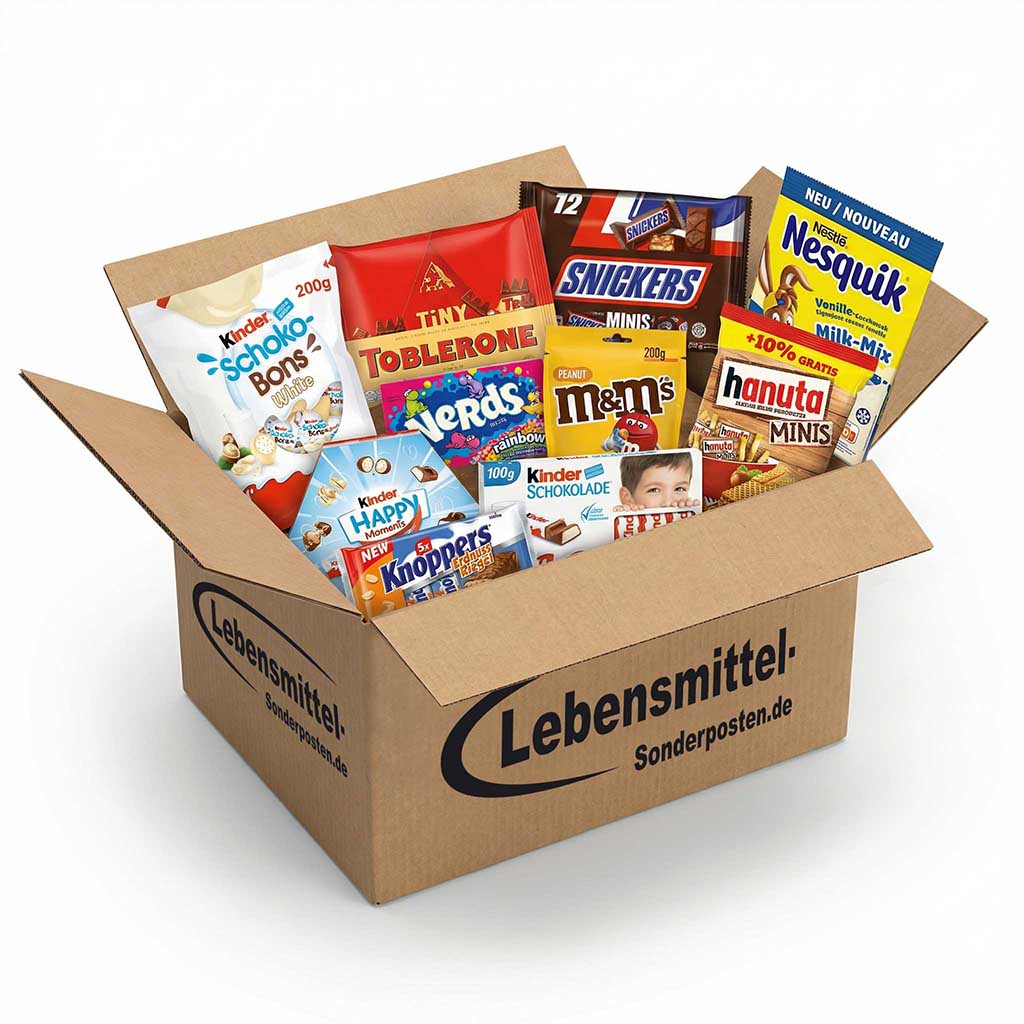 Kiste, Essen, Süßigkeiten, Karton