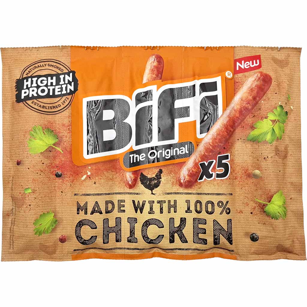 Bifi Chicken - 100% made with Chicken Minisalami 5x20g = 100g, 4251097421704