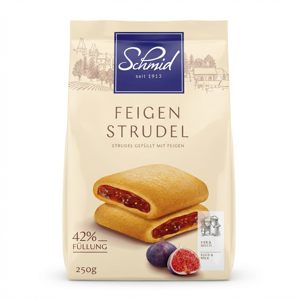Feigenstrudel, Strudel, Füllung, 250g, Feigen
