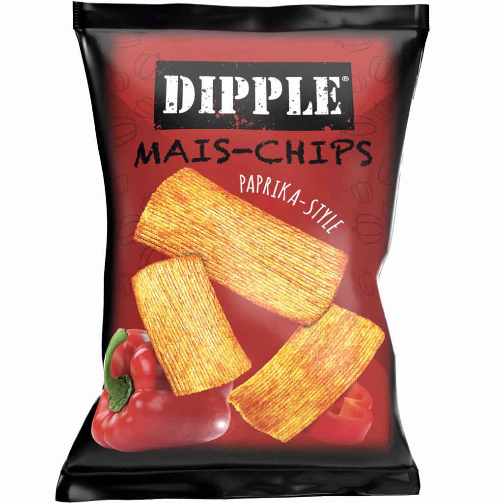 Dipple Mais Chips Paprika-Style 90g MHD 29.01.27