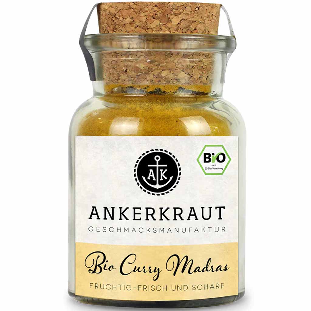 Ankerkraut Bio Curry Madras 70g MHD 03.02.28