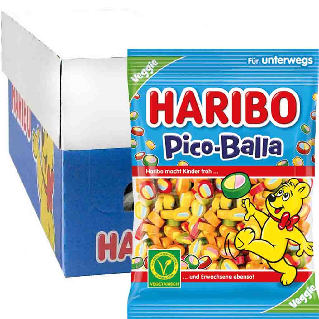 Haribo Pico-Balla Veggie 28x85g=2380g MHD 30.12.26